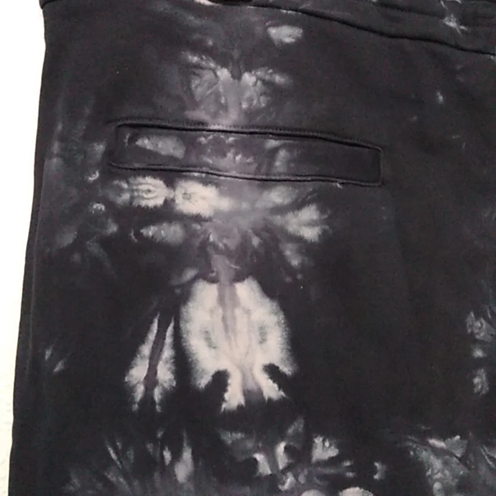 Armani Exchange Tie Dye Cotton Jersey Fleece Sweatpants